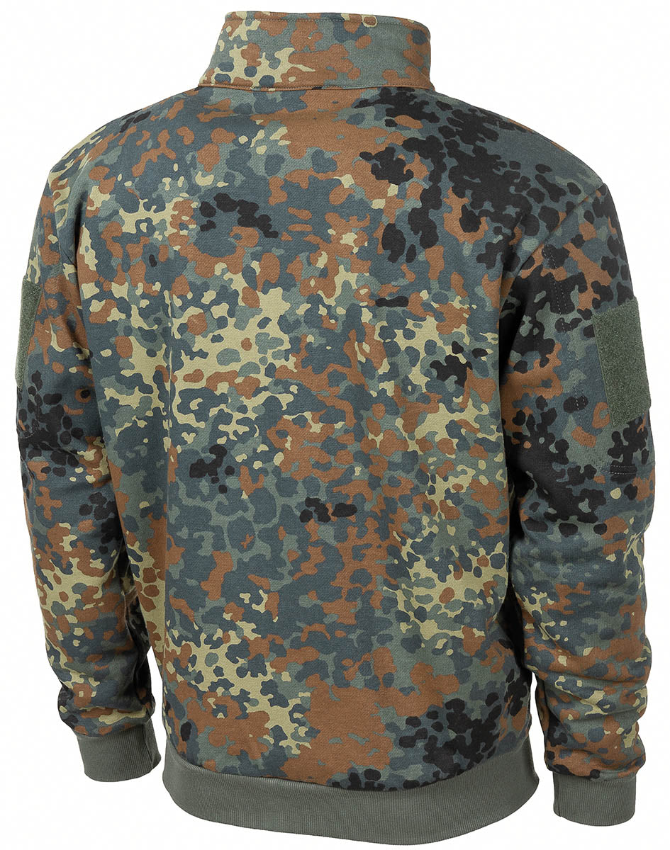 Sweatjacke, "Tactical", flecktarn