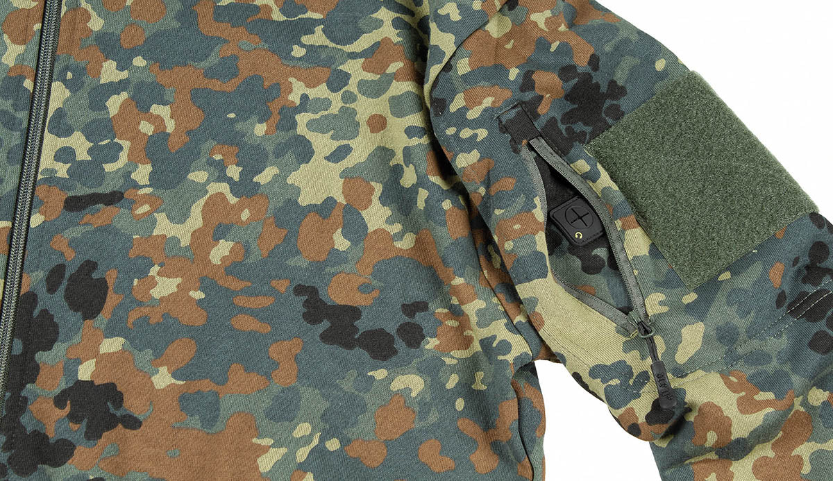 Sweatjacke, "Tactical", flecktarn