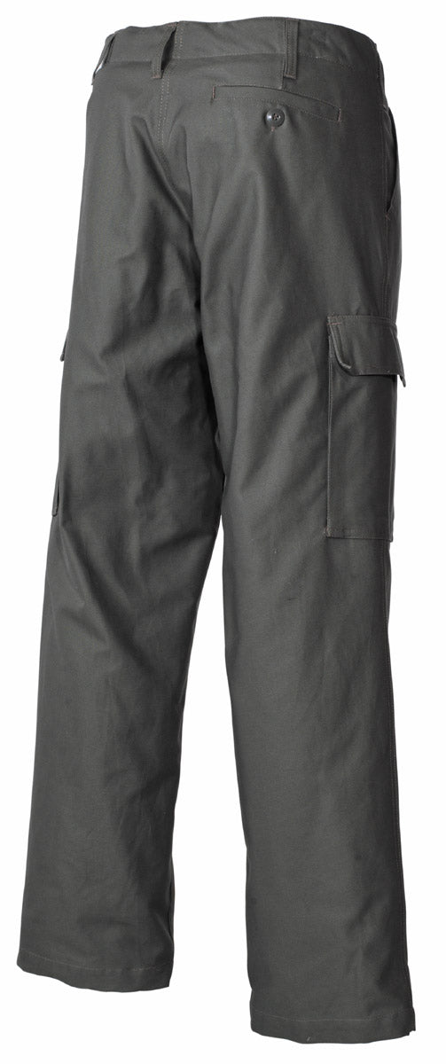 BW Moleskinhose, Thermofutter, oliv