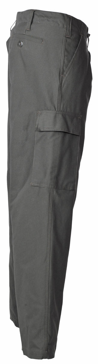 BW Moleskinhose, Thermofutter, oliv