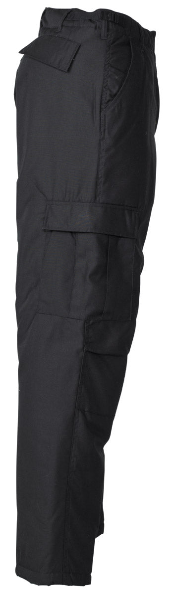 US Kampfhose, gefüttert, schwarz