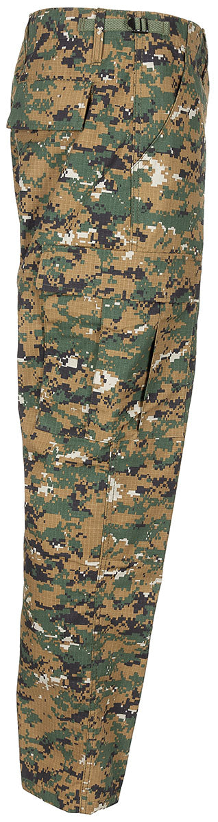 US Kampfhose, BDU, Rip Stop, digital woodland