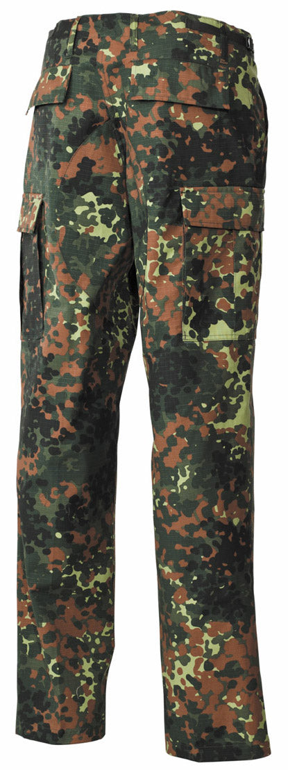 US Kampfhose, BDU, Rip Stop, flecktarn