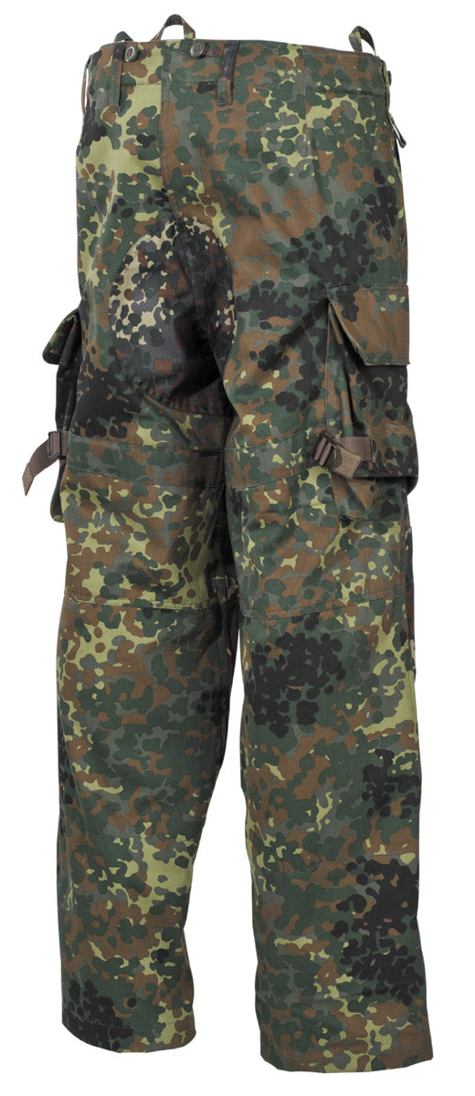 BW Kampfhose, Einsatz/Übung, flecktarn