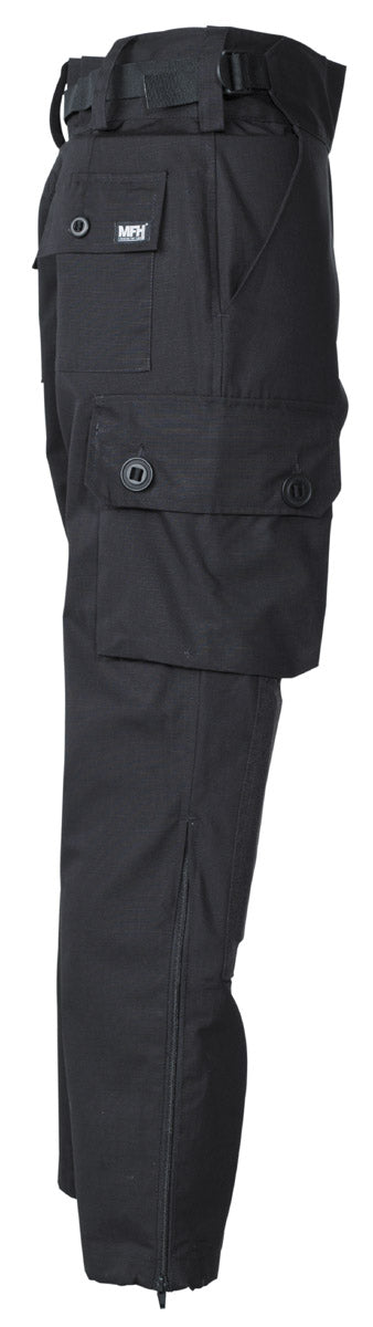 Kommandohose, "Smock", Rip Stop, schwarz