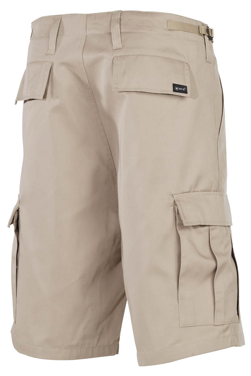 US Bermuda, BDU, khaki, mit Seitentaschen