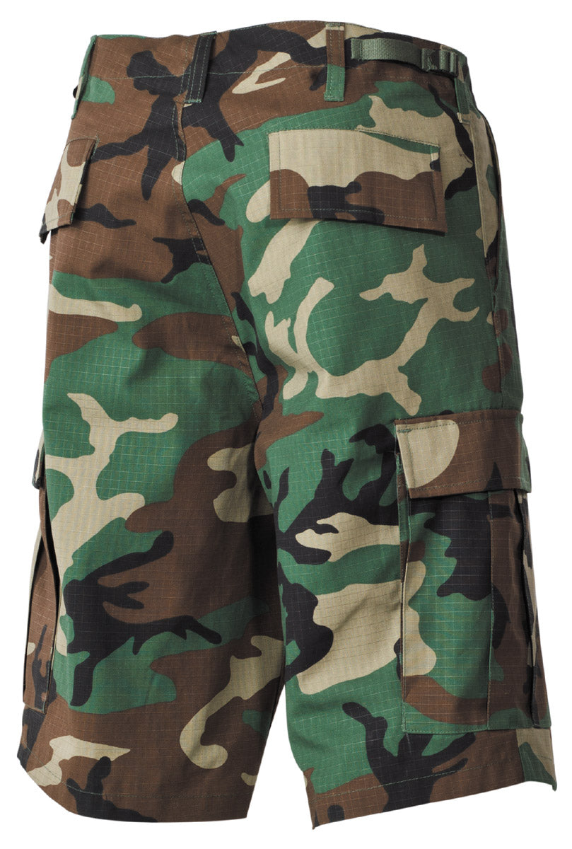 US Bermuda, BDU, Rip Stop, woodland