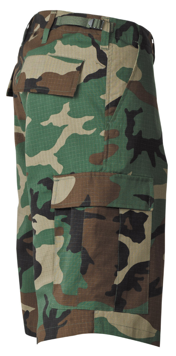 US Bermuda, BDU, Rip Stop, woodland