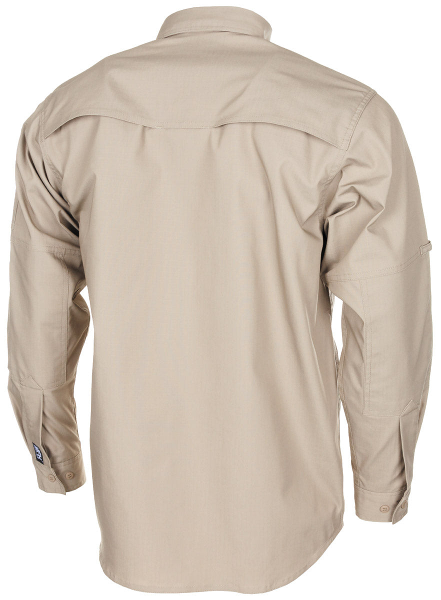 Hemd, "Attack", langarm, khaki, Teflon, Rip Stop