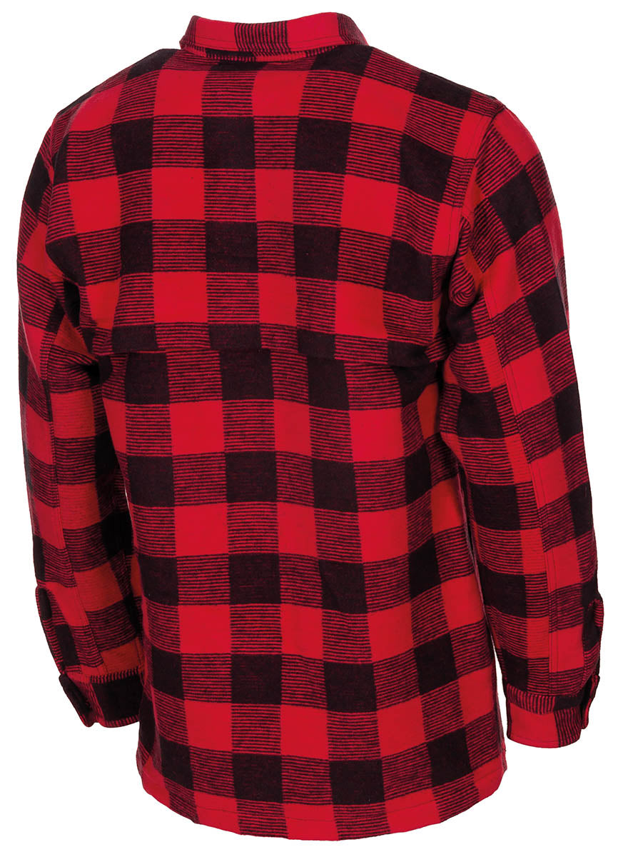 Holzfällerhemd, rot-schwarz, kariert
