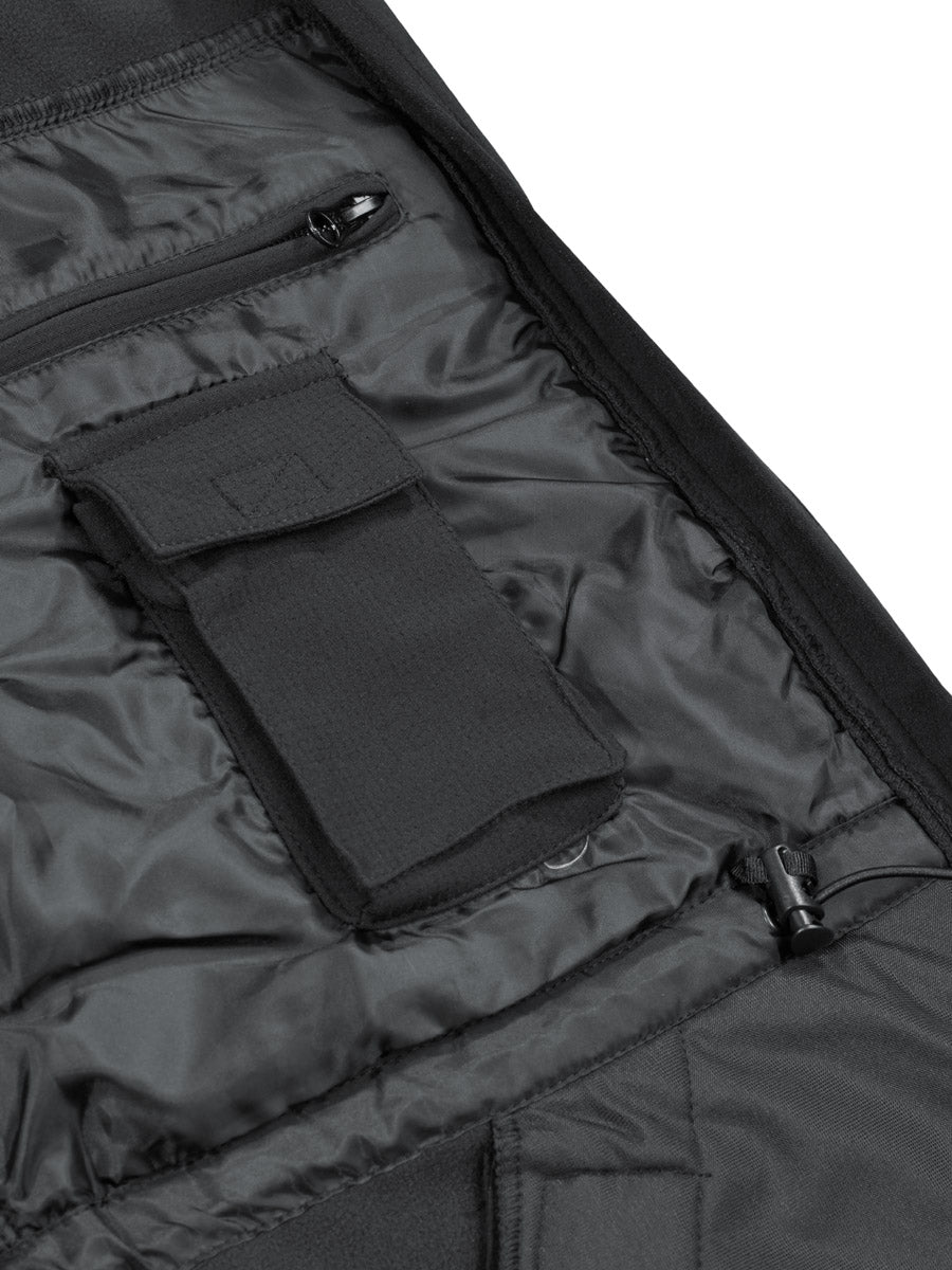 Soft Shell Jacke, High Defence, schwarz