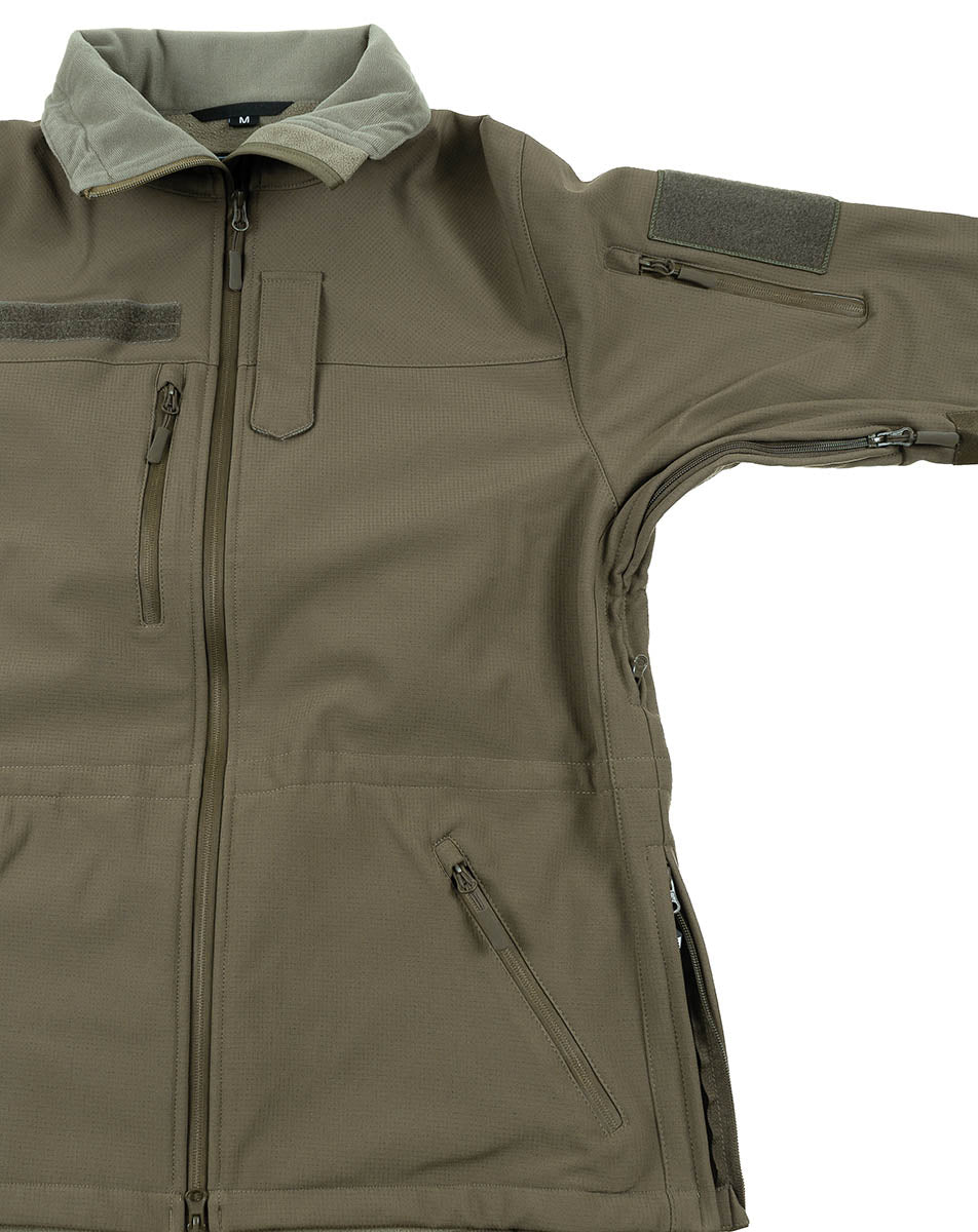 Soft Shell Jacke, High Defence, oliv