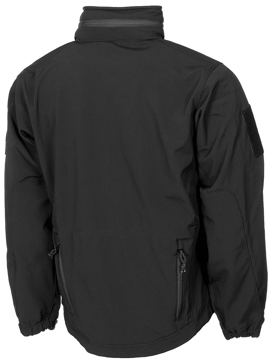 Soft Shell Jacke, "Scorpion", schwarz