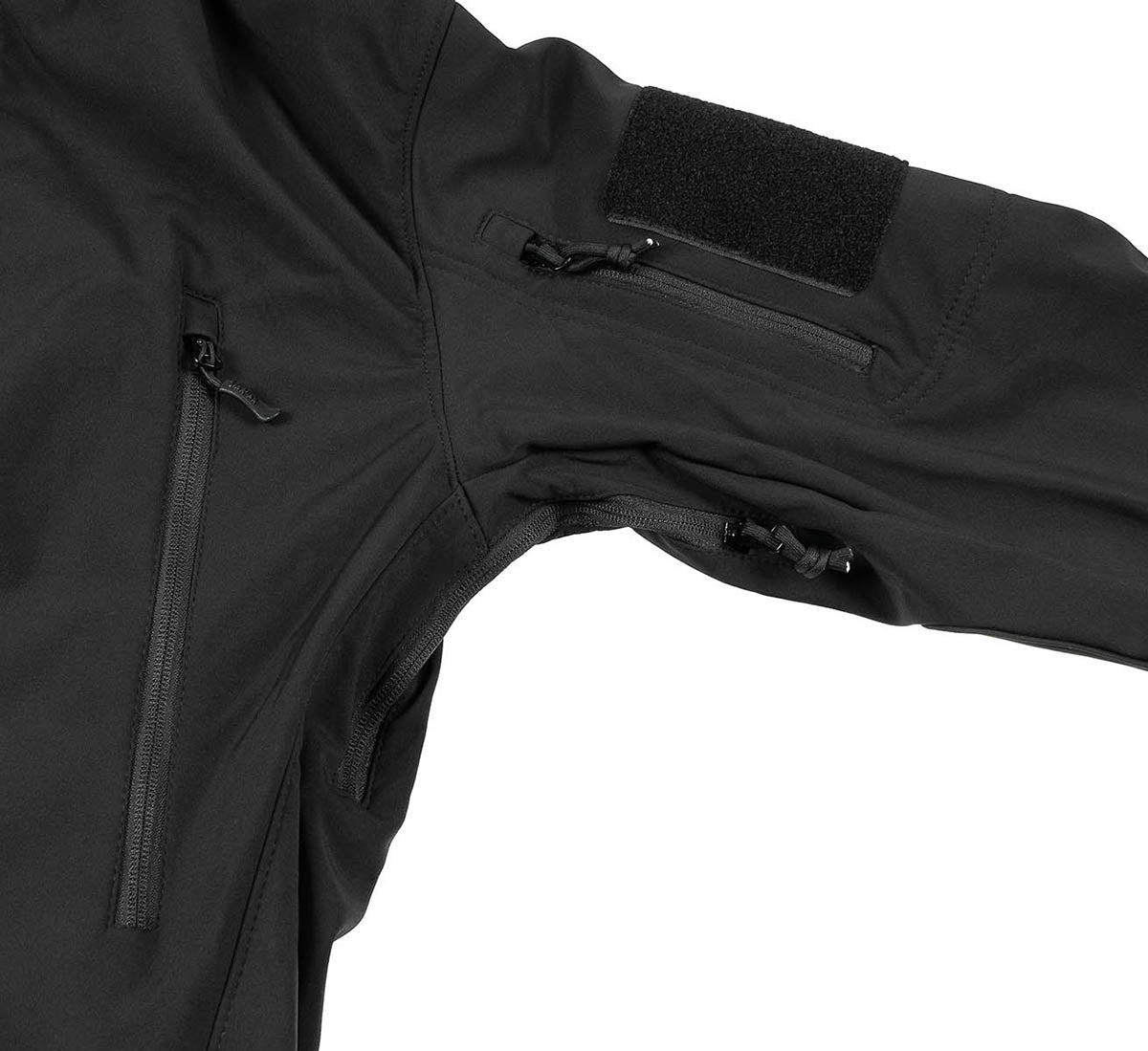 Soft Shell Jacke, "Scorpion", schwarz