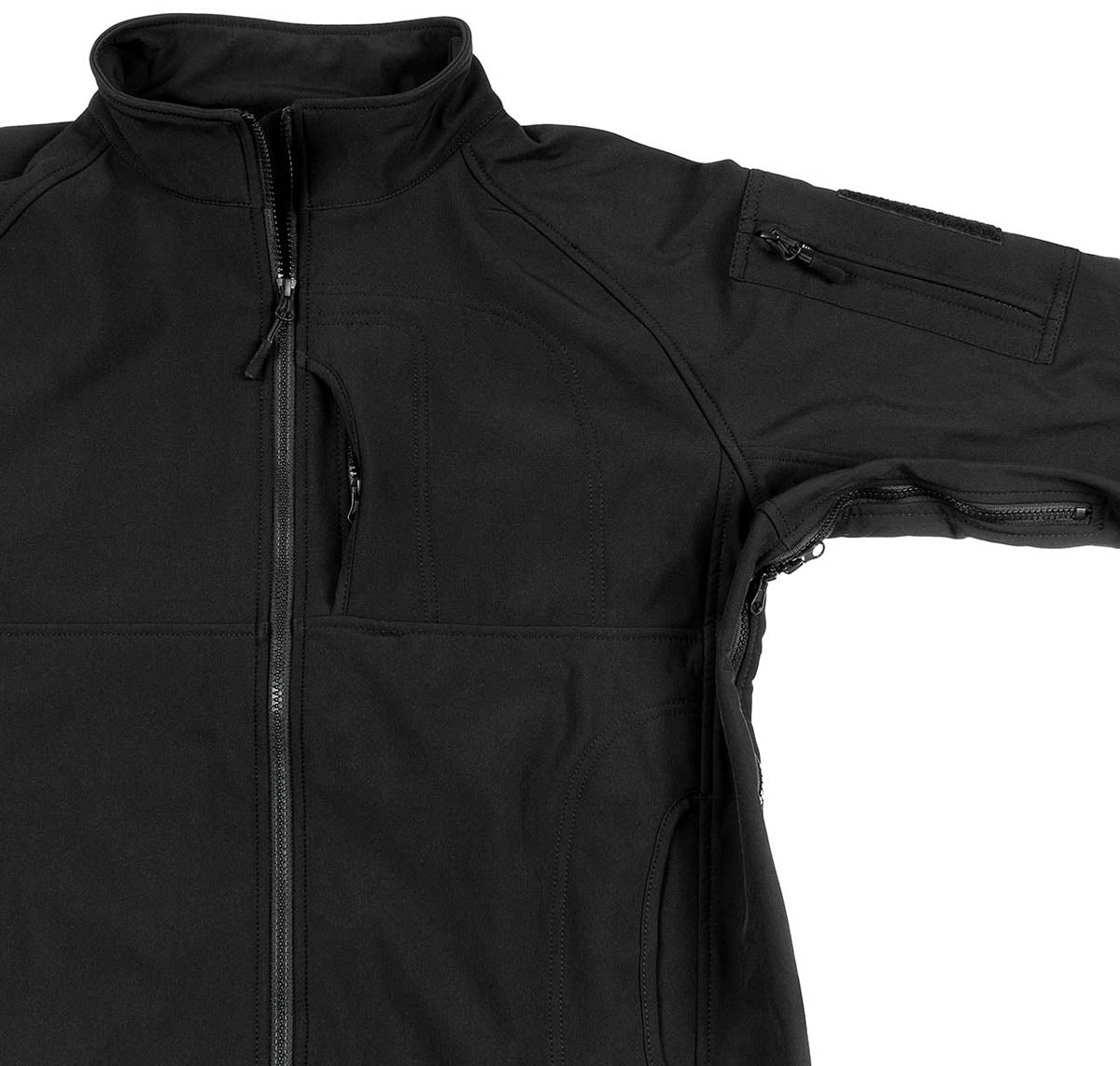 Soft Shell Jacke, "Liberty", schwarz