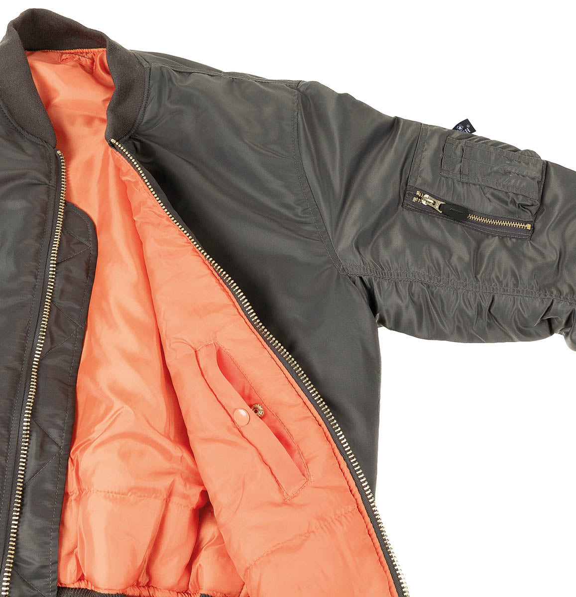 US Pilotenjacke MA1, urban grau