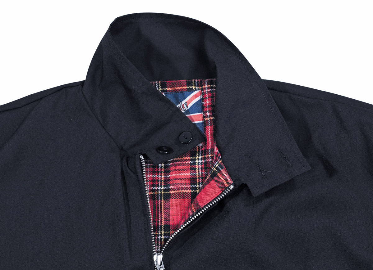 Jacke, "English Style", blau