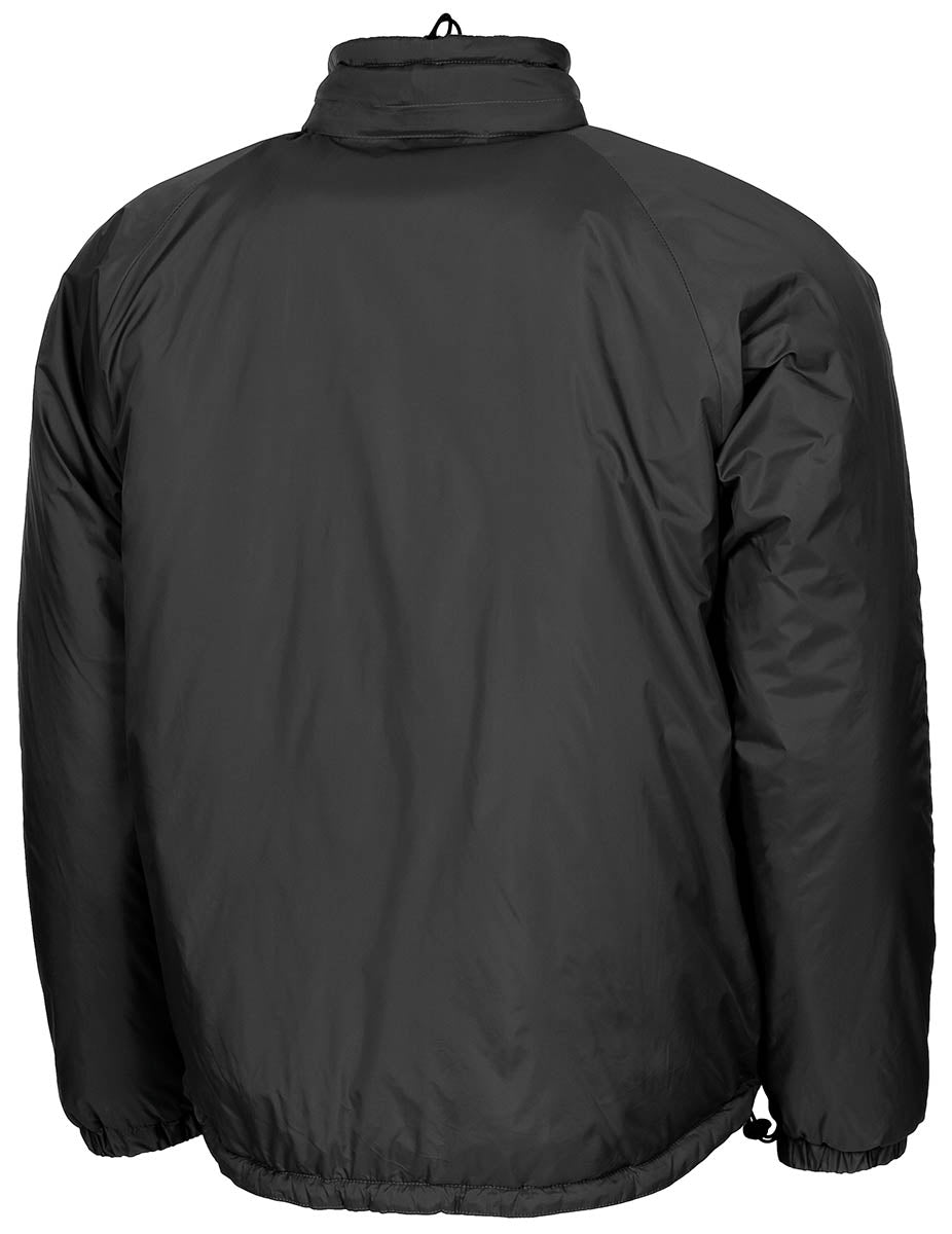 Brit. Thermojacke, schwarz, große Größen