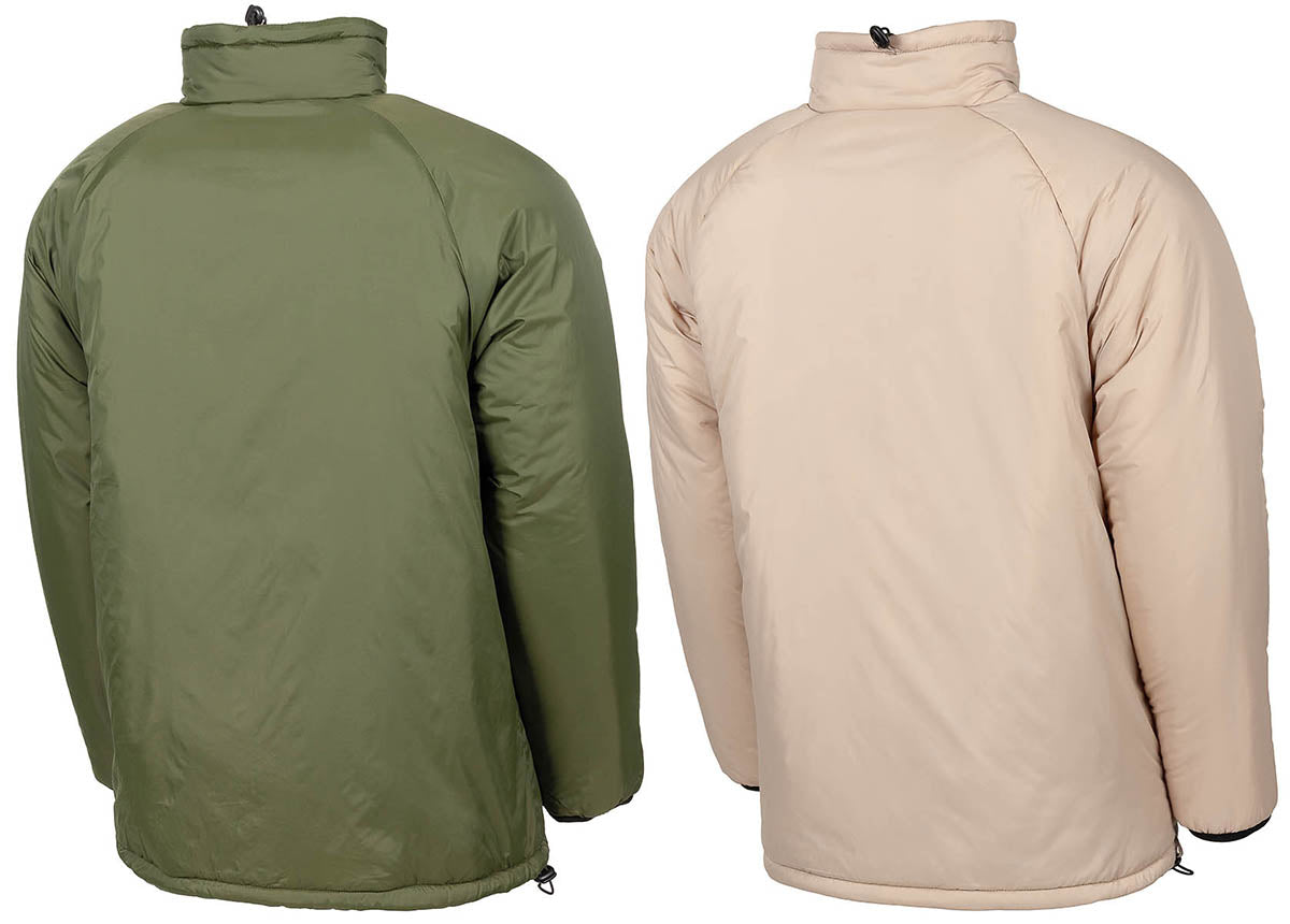 Brit. Thermojacke, wendbar, oliv/kaki