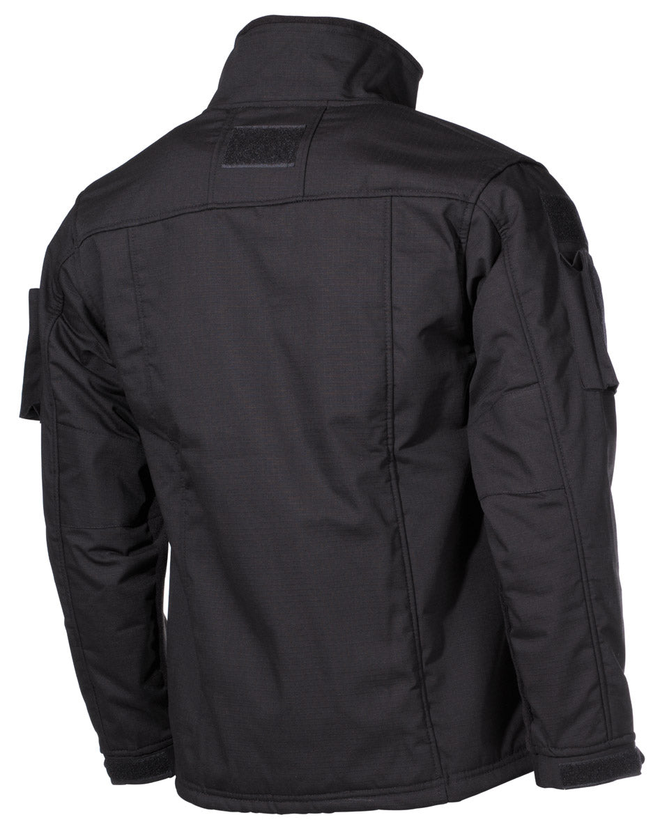 Fleece-Jacke, "Combat", schwarz