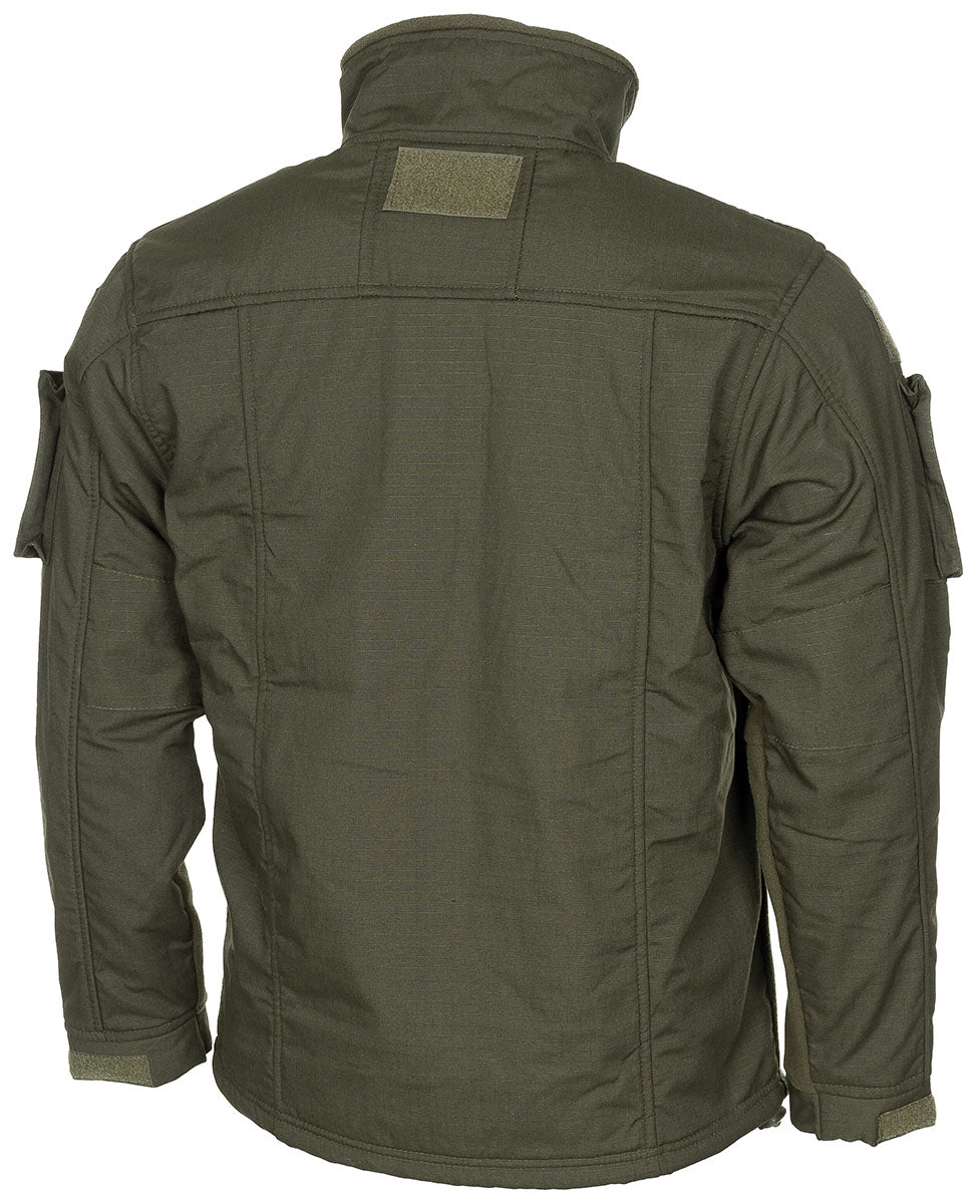 Fleece-Jacke, "Combat", oliv