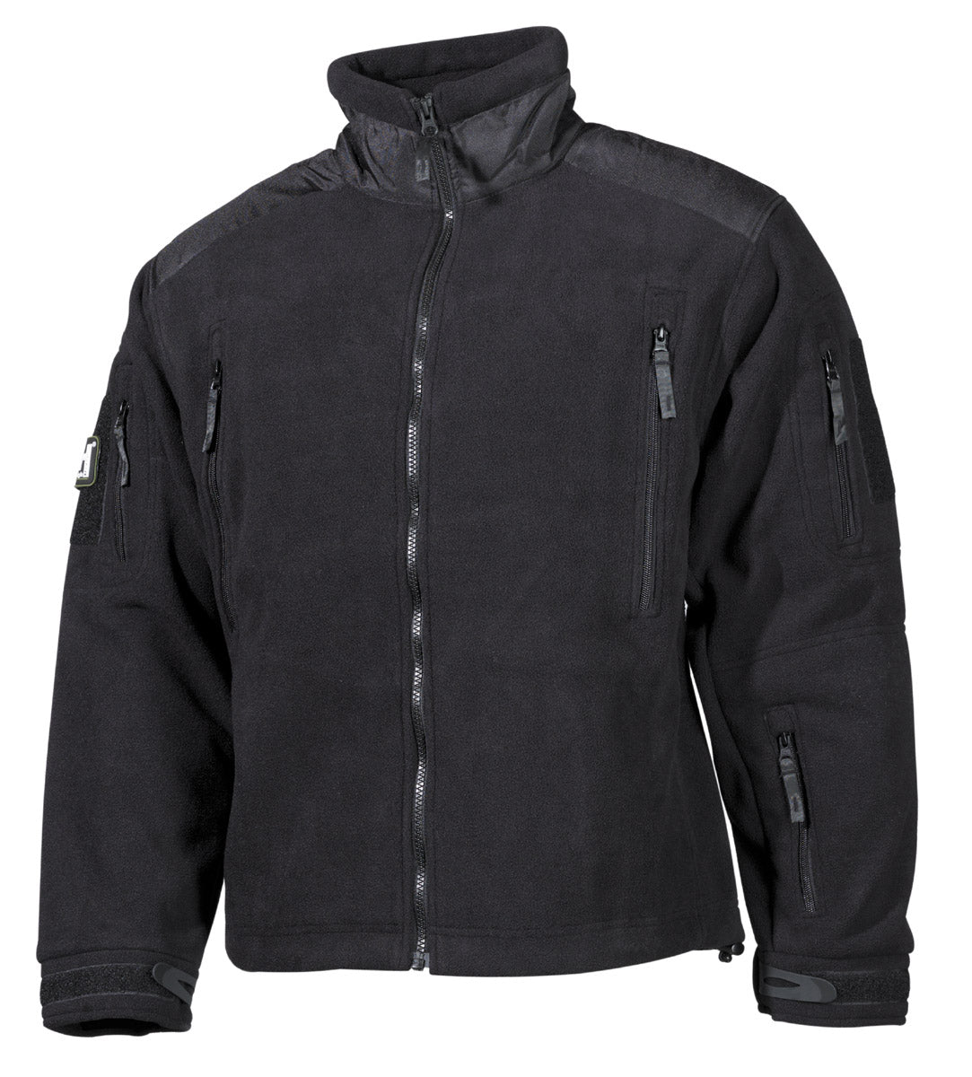 Fleece-Jacke, "Heavy-Strike", schwarz