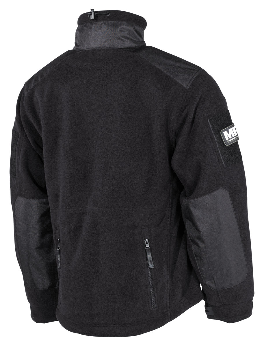 Fleece-Jacke, "Heavy-Strike", schwarz