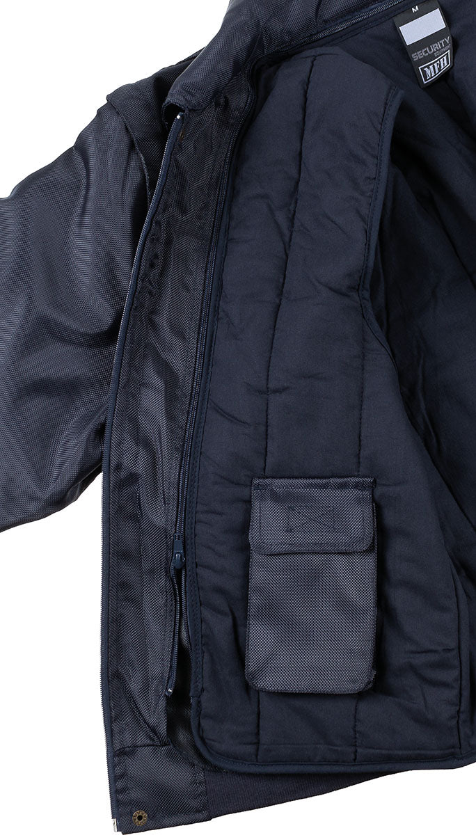 Blouson, "Security", blau