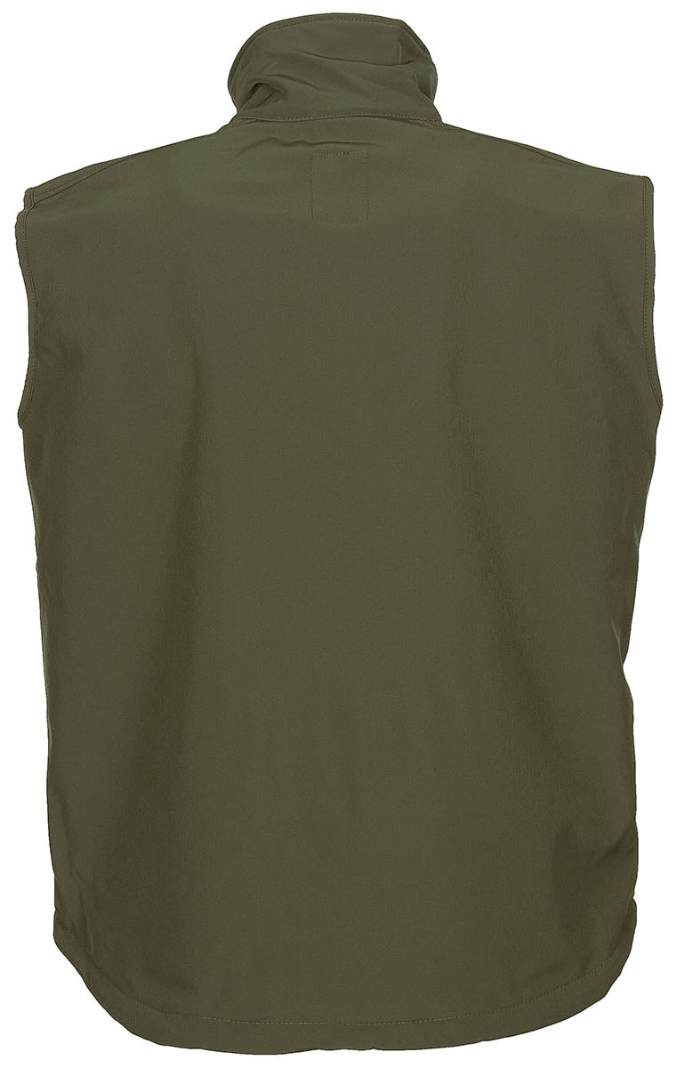 Soft Shell Weste, "Allround", oliv
