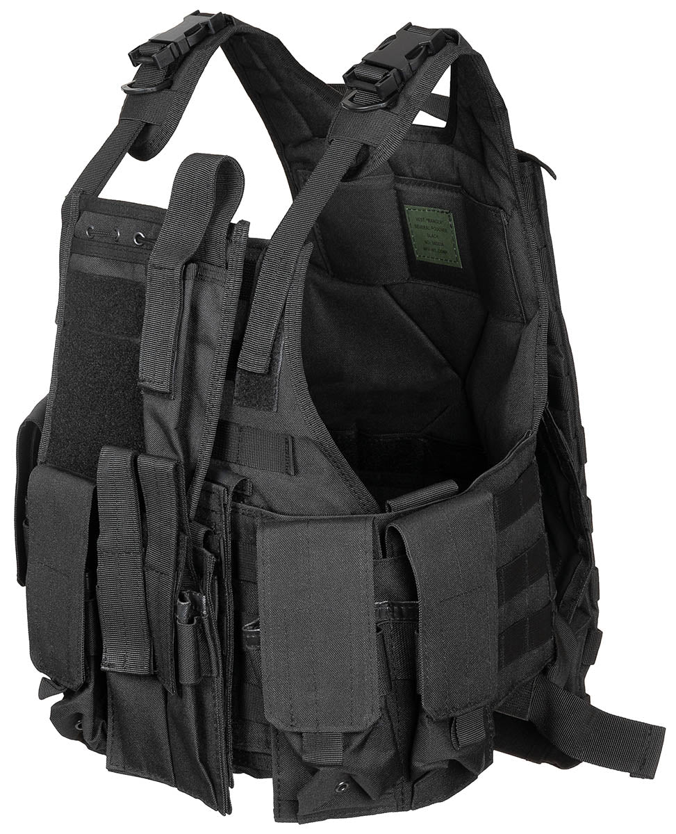 Weste, "Ranger", div. Taschen, schwarz
