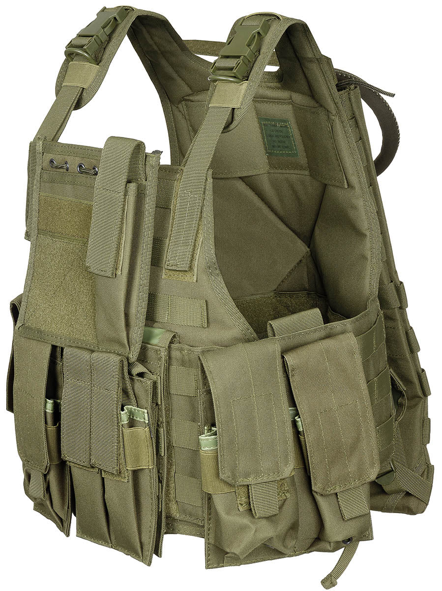 Weste, "Ranger", div. Taschen, oliv