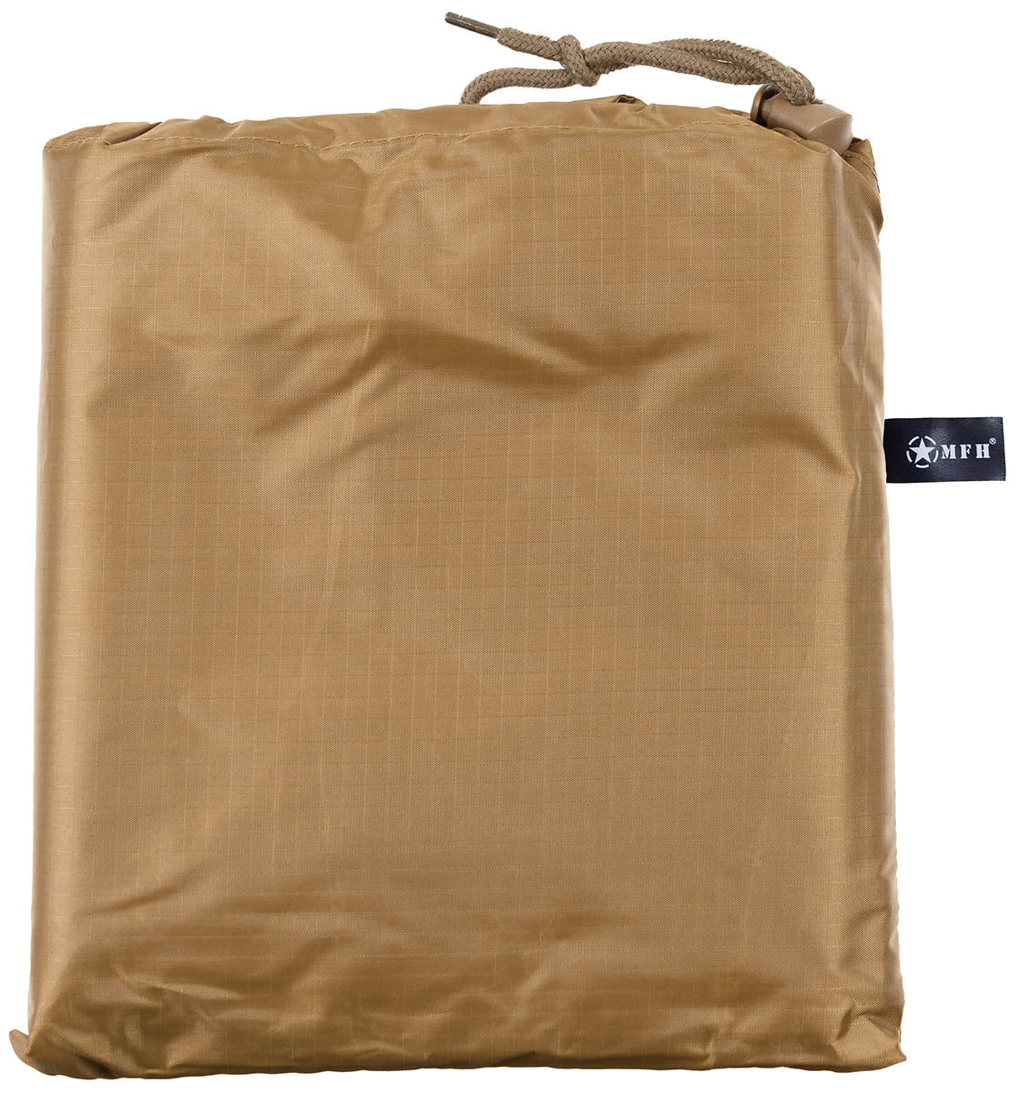 Poncho, Rip Stop, coyote tan, ca. 144 x 223 cm