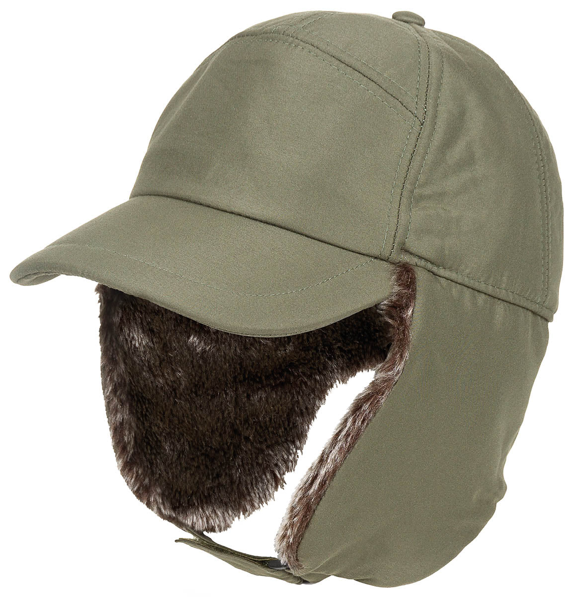 Winter Cap, "Trapper", oliv
