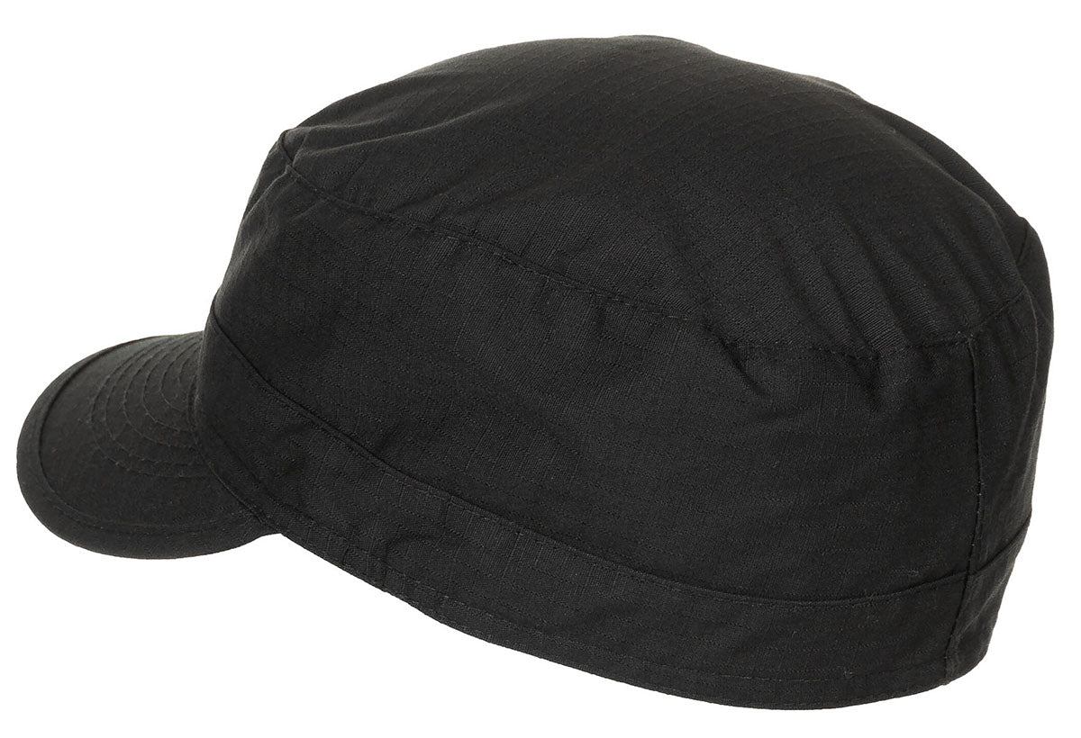 US BDU Feldmütze, Rip Stop, schwarz