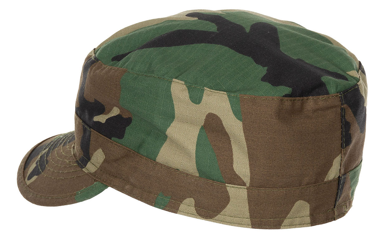 US BDU Feldmütze, Rip Stop, woodland