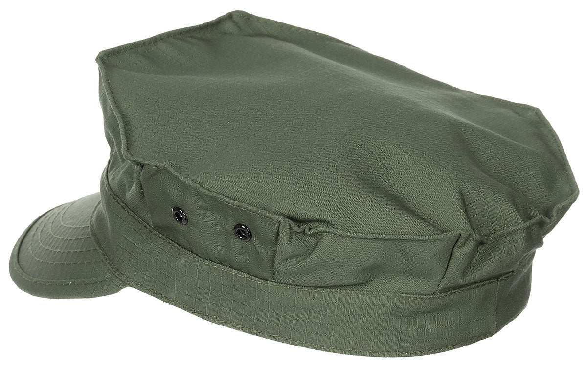 US Cap, "USMC", Rip Stop, oliv, Marine-Corps-Druck
