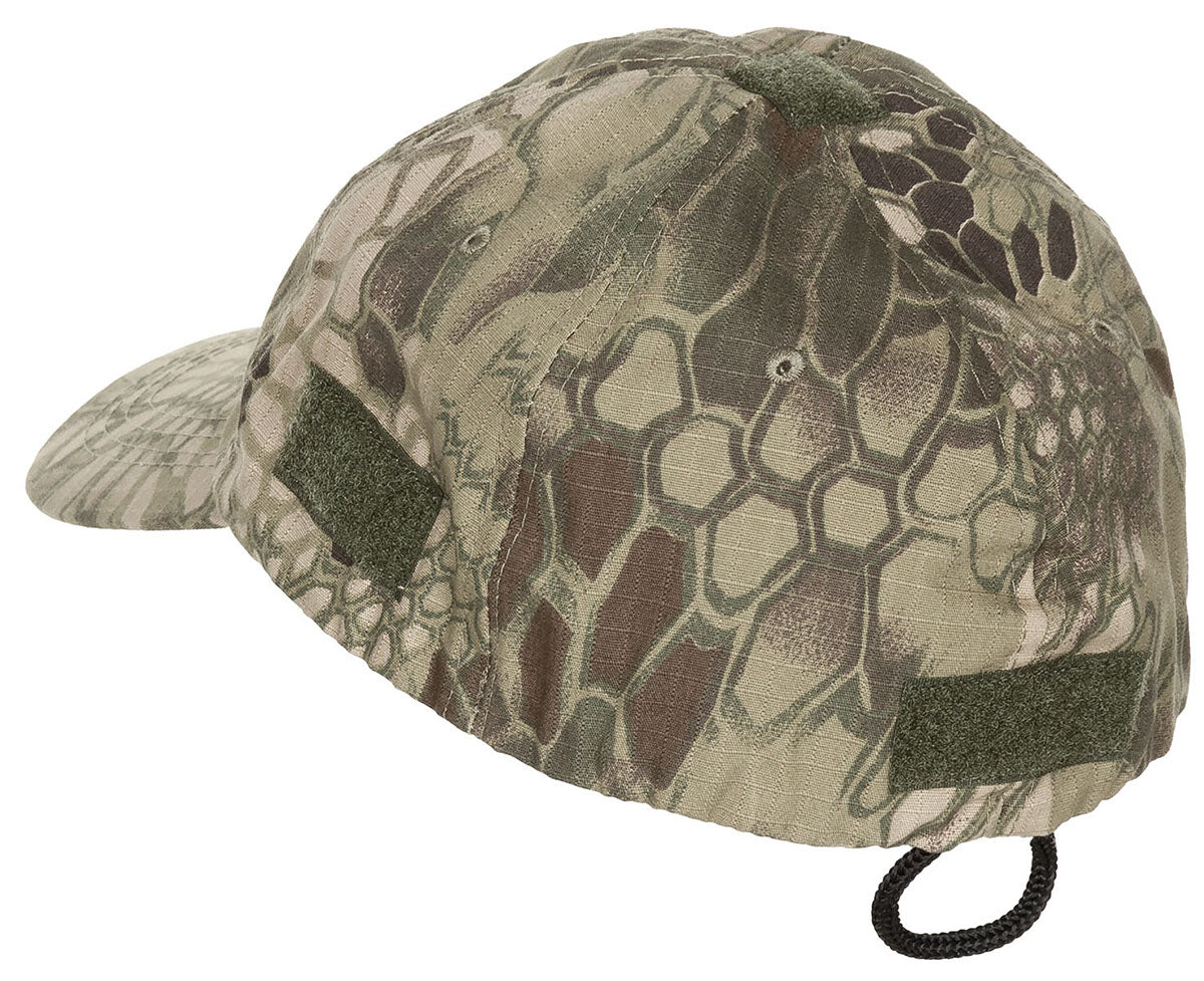 Einsatz-Cap, mit Klett, snake FG