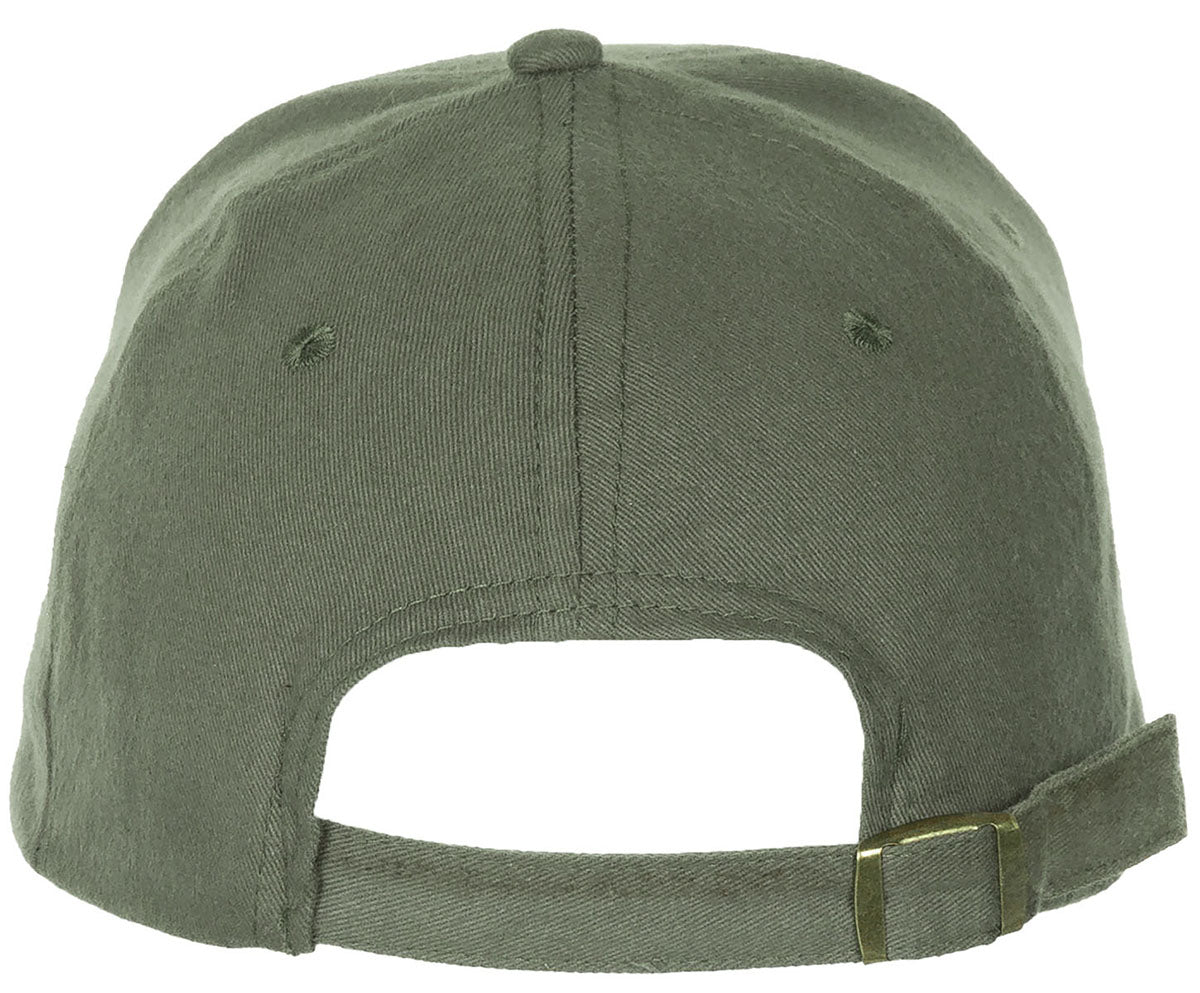 BB Cap, flach, oliv, gebürstet