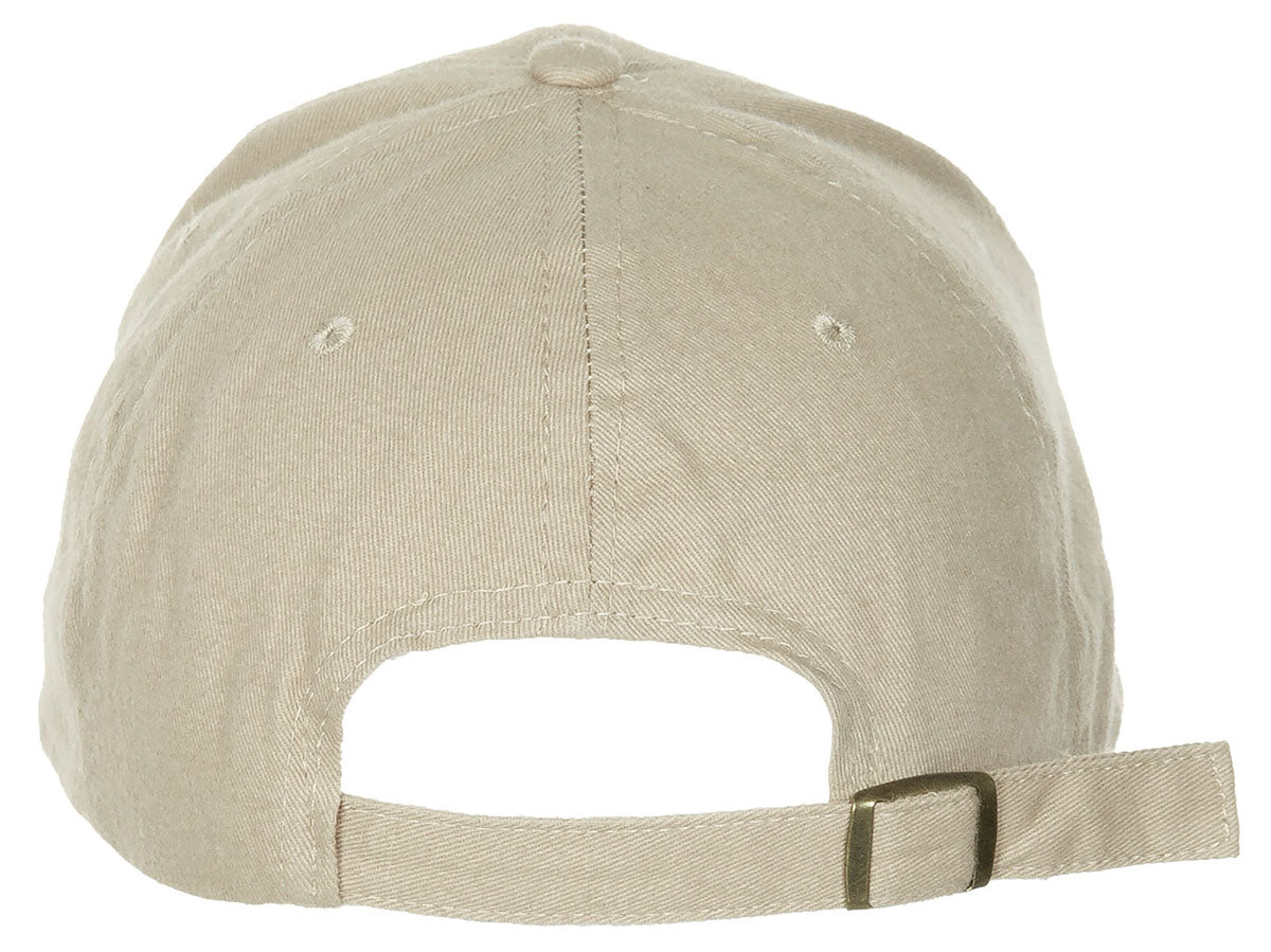 BB Cap, flach, khaki, gebürstet