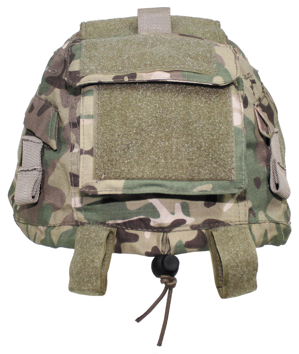 Helmbezug mit Taschen, größenverst., operation-camo