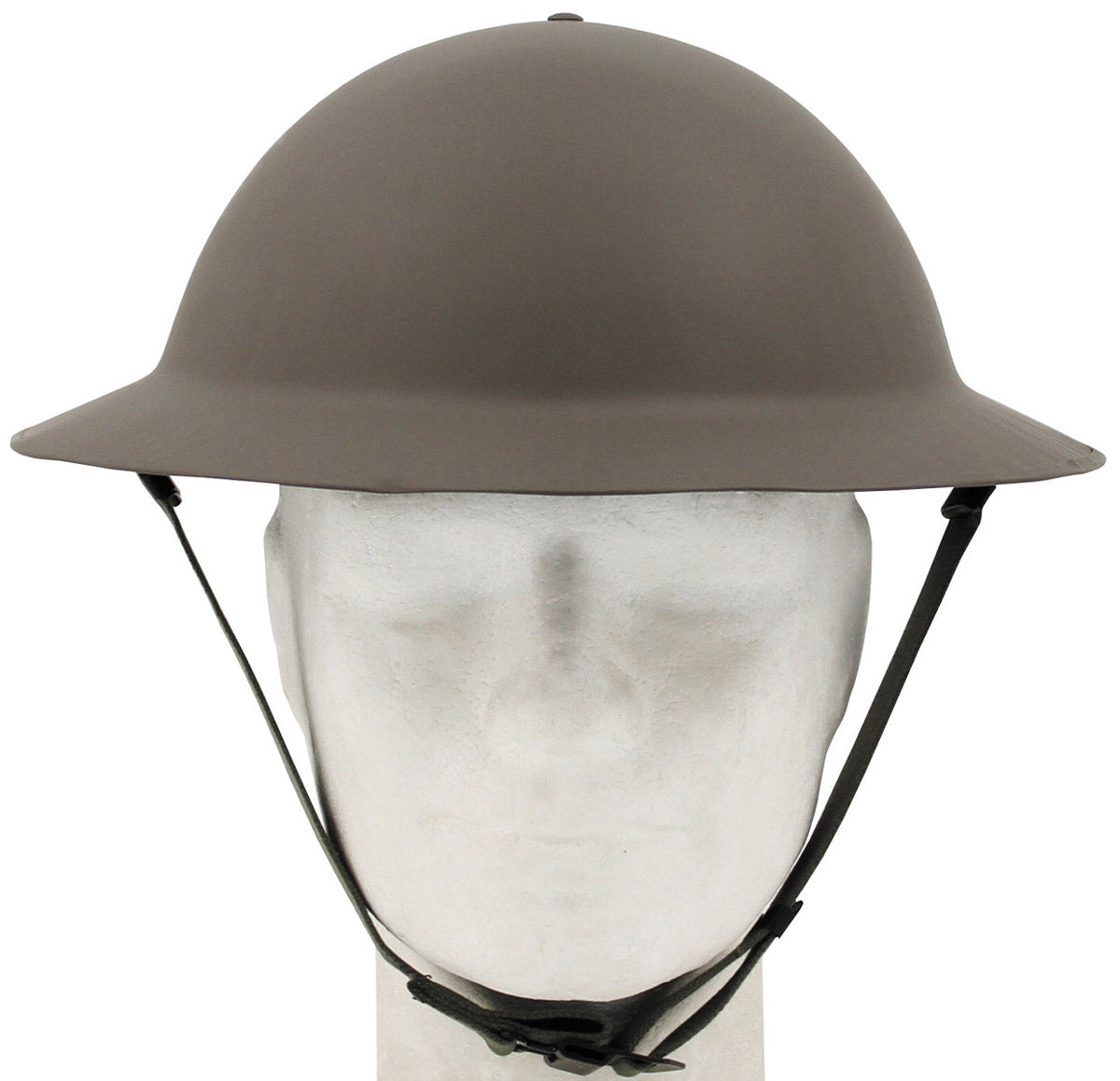 Brit. Tellerhelm, "Tommy", WW II, oliv
