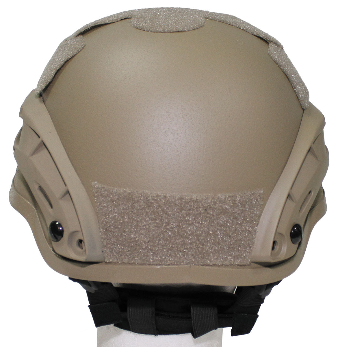 US Helm, "MICH 2002", Rails, coyote tan, ABS-Kunststoff