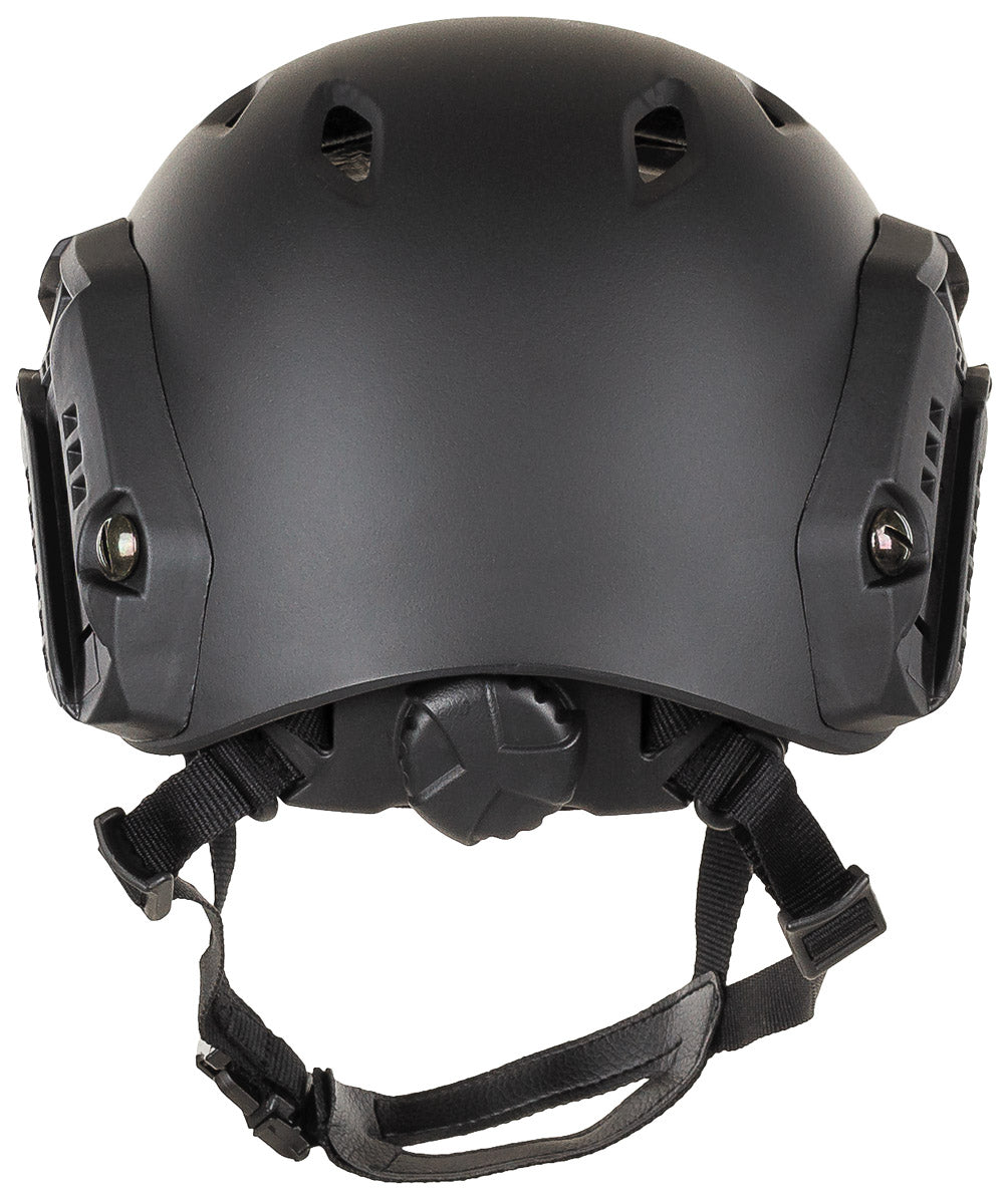 US Helm, FAST-Fallschirmjäger, schwarz, Rails, ABS-Kunststoff