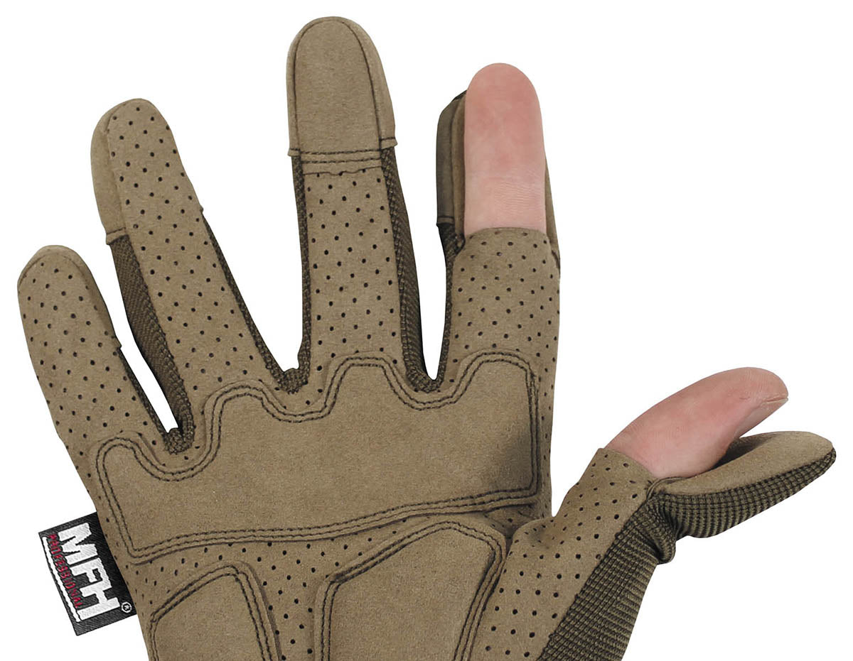 Tactical Handschuhe, "Action", coyote tan