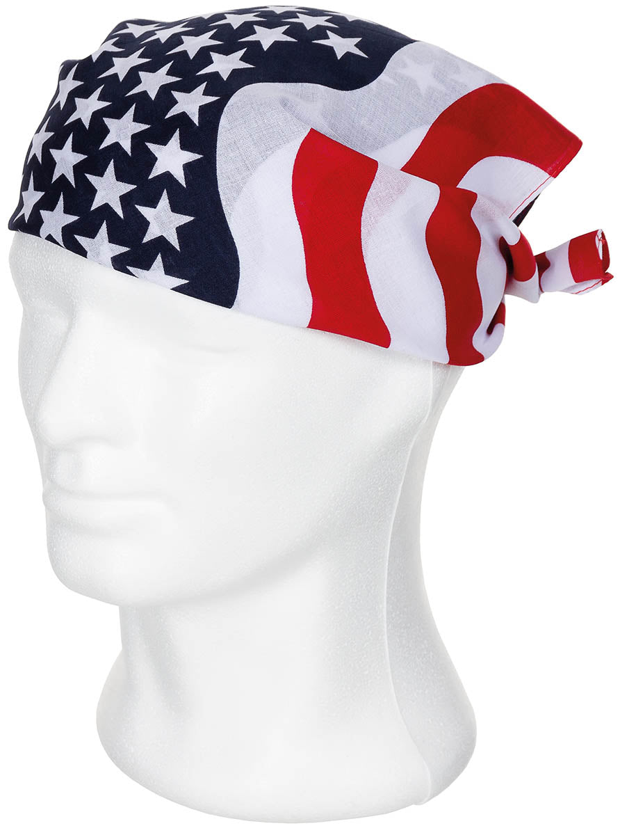 Bandana, Stars und Stripes, ca. 55 x 55 cm, Baumwolle