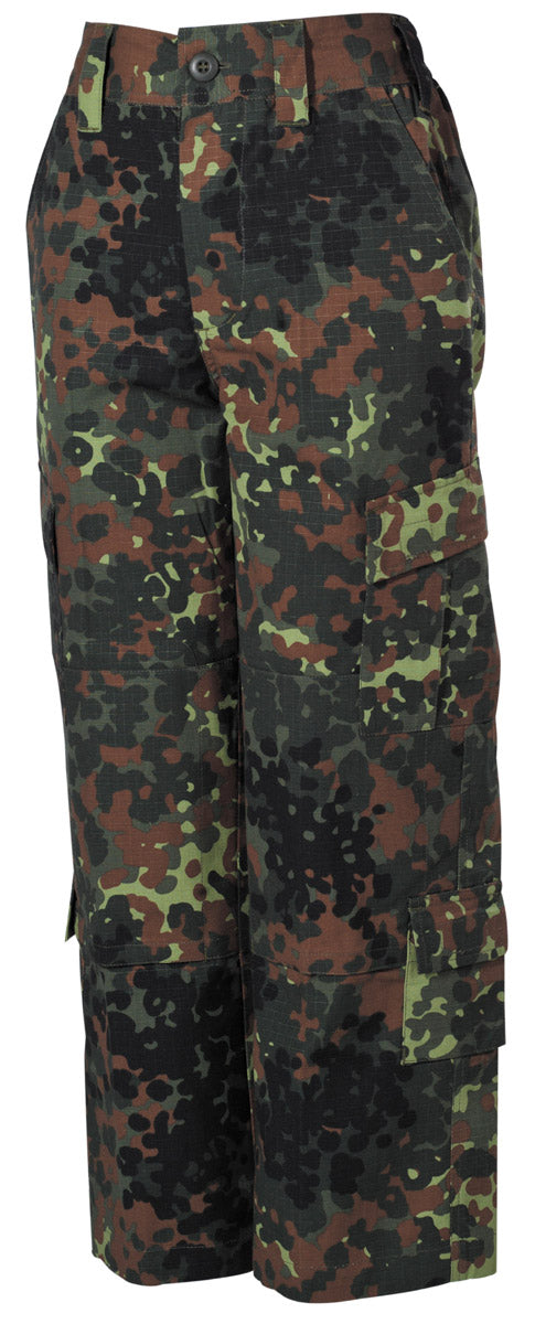 Kinder-Anzug, ACU, Rip Stop, Hose und Jacke, flecktarn