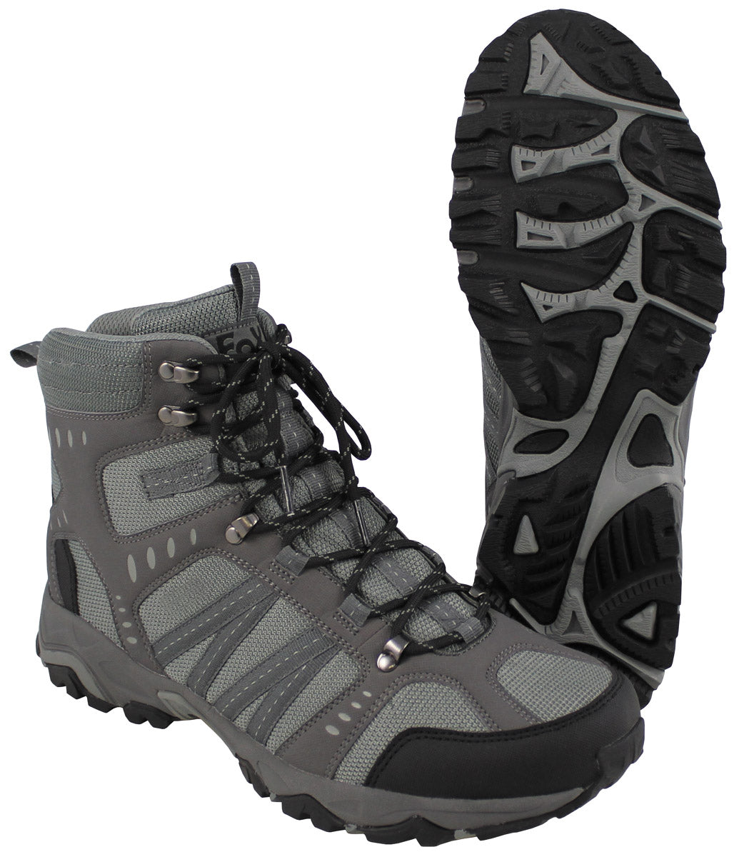 Trekking-Schuhe, grau, Mountain High