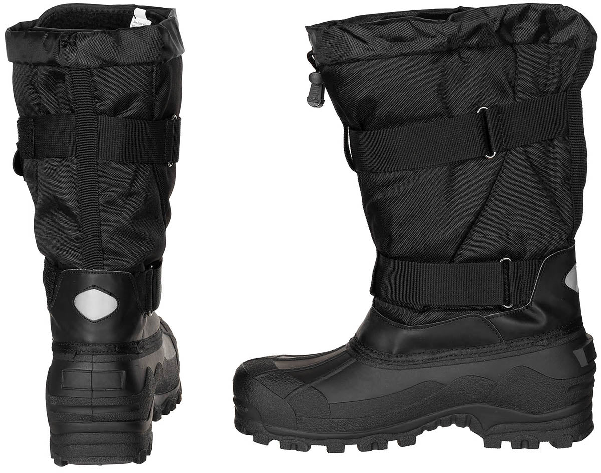 Kälteschutzstiefel, "Fox 40 C" mit Gummisohle, schwarz
