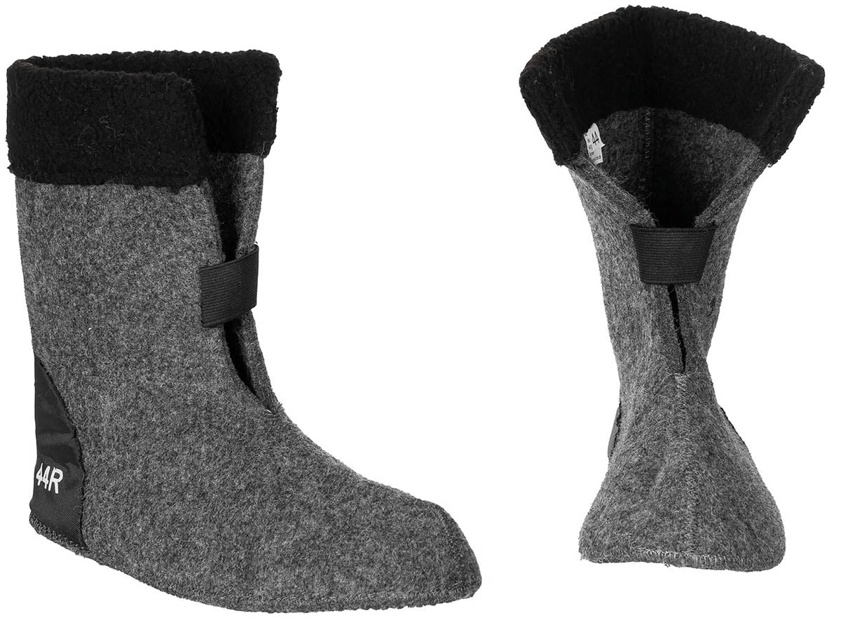 Kälteschutzstiefel, geschnürt, schwarz