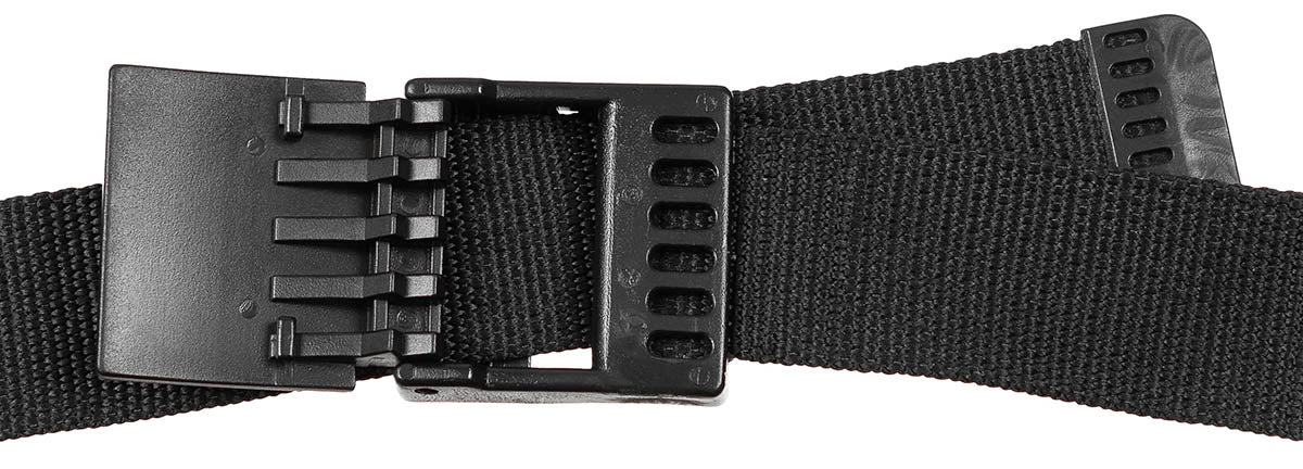 US Gürtel, "Stealth", schwarz, ca. 4 cm
